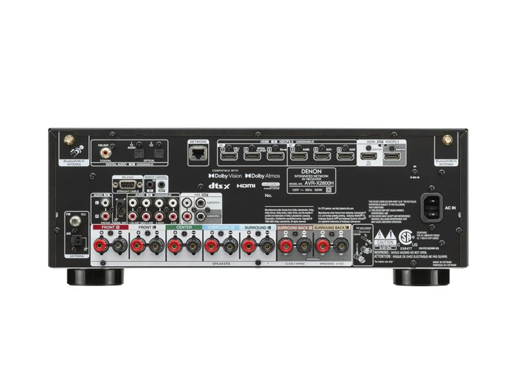 Denon - AVR-X2800H (2023) - Image 4