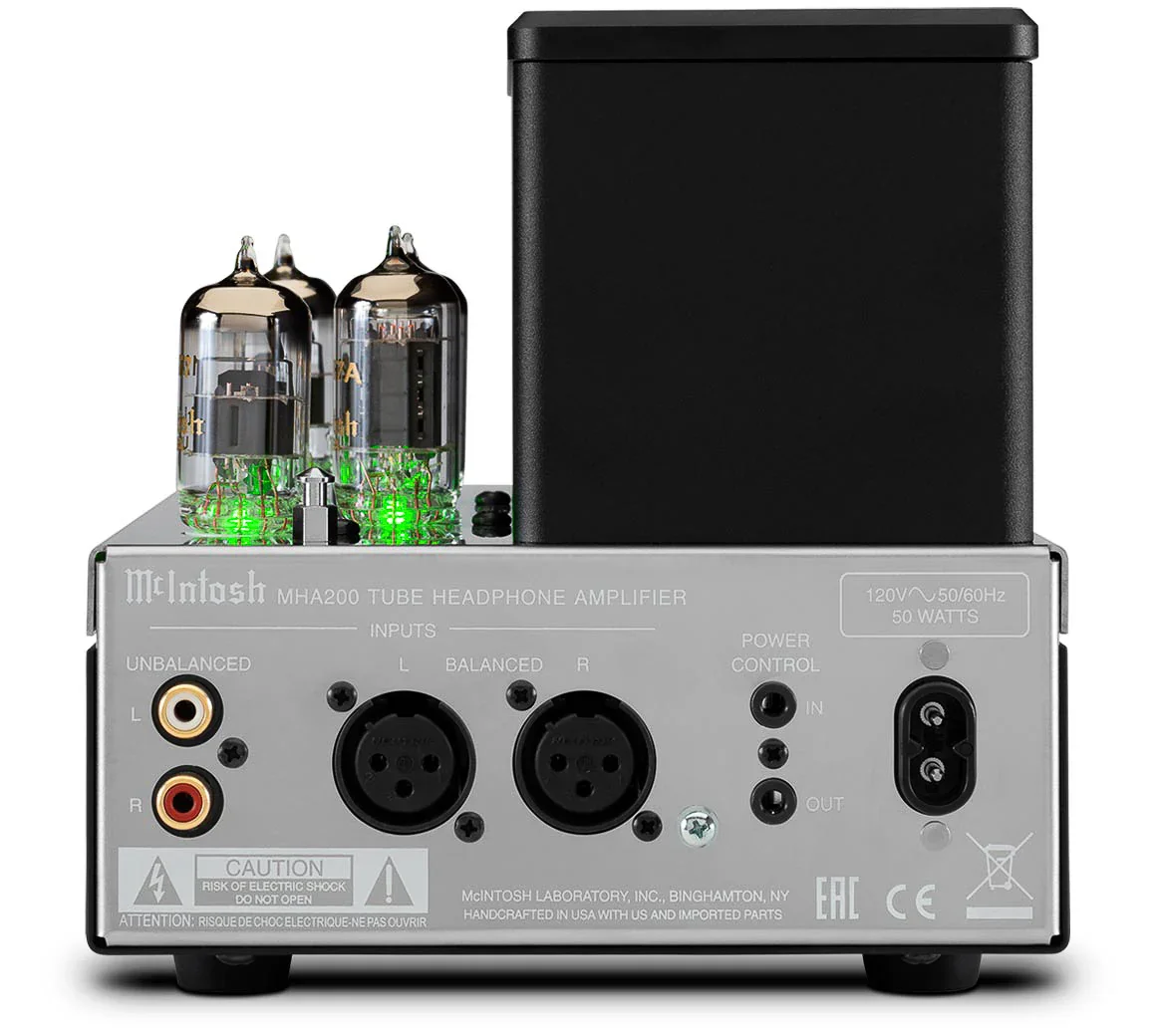 McIntosh - MHA200 2-Channel Vacuum Tube Headphone Amplifier - Image 5