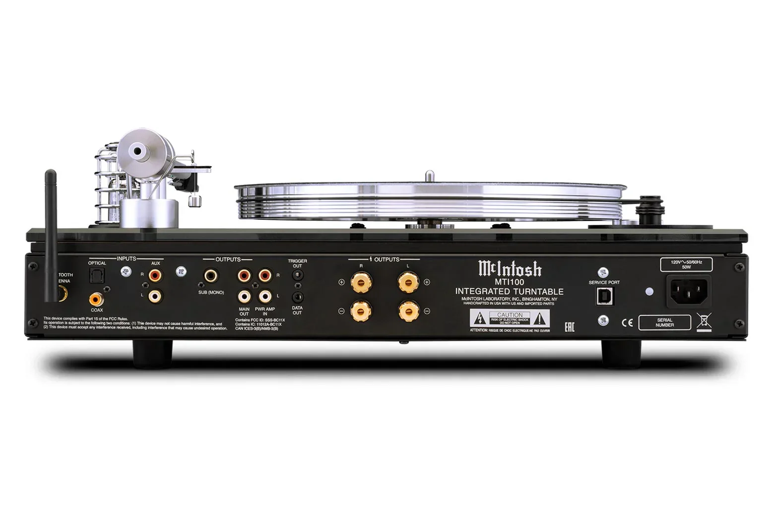 McIntosh - MTI100 Integrated Turntable - Image 3